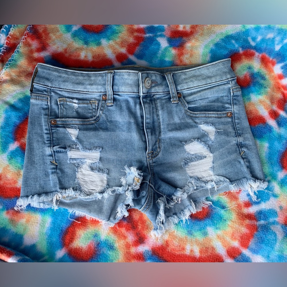 American Eagle Next level stretch denim shorts